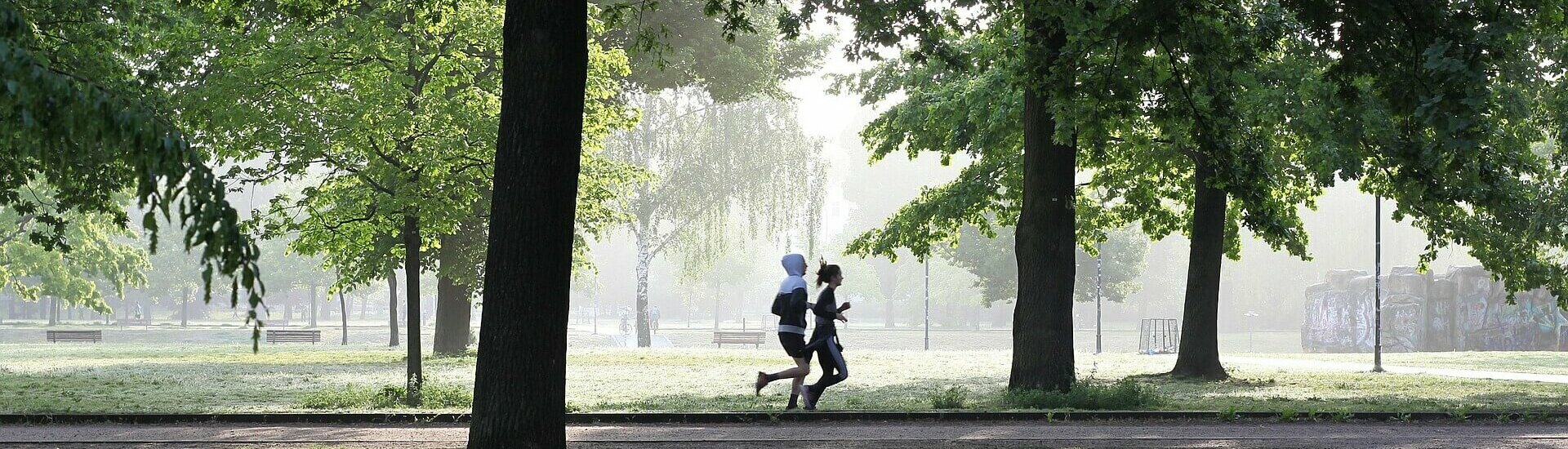 Jogger im Park